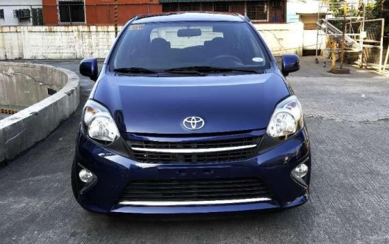 2016 TOYOTA WIGO G. 1.0 Automatic Blue