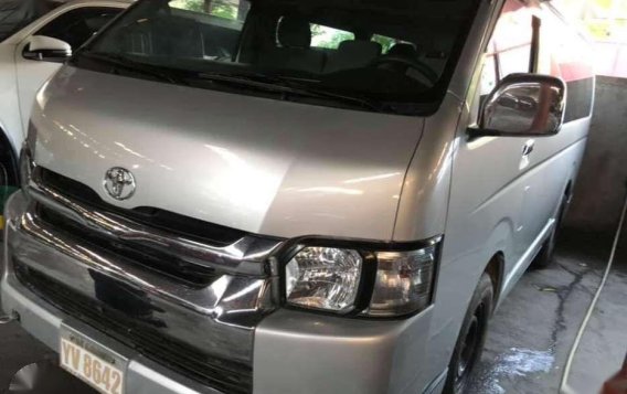 2016 Toyota Hiace Grandia SILVER Manual Transmission