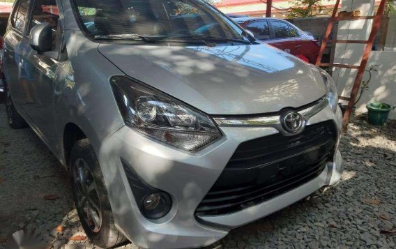 Silver Toyota Wigo G 2017 Newlook for sale