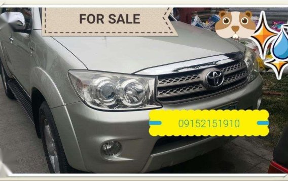 Toyota Fortuner 2010 diesel matic FOR SALE