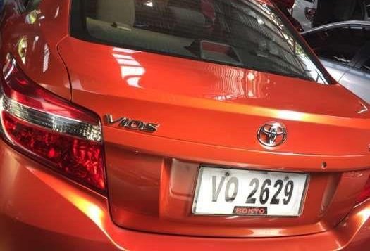2017 Toyota Vios E automatic orange GRAB-6