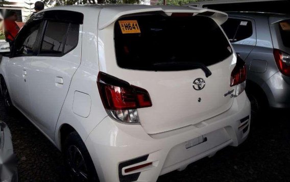 2018 Toyota Wigo 1.0G Automatic Gasoline Freedom White