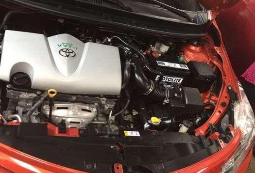 2017 Toyota Vios E automatic orange GRAB-1