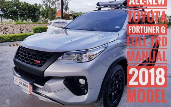 Toyota Fortuner G Full-TRD Manual (2 Months) 2018 Model