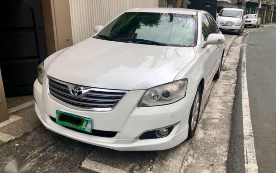 2007 Toyota Camry Pearl White AT 2.4V FOR SALE