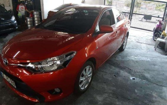 Toyota Vios E 2016 Manual Orange for sale