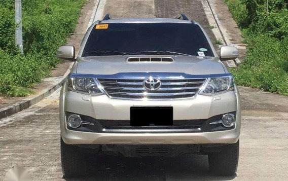 20% DP 2015 Toyota Fortuner V Series Top of the line 1st own Cebu-5