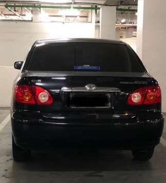 Black Toyota Corolla Altis 2002 1.6E A/T for sale-2