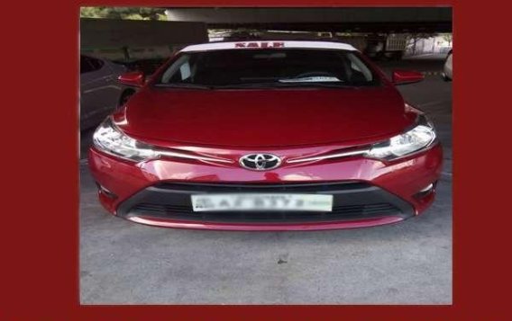 2018 Toyota Vios E Red AT Gas - Automobilico SM City Novaliches