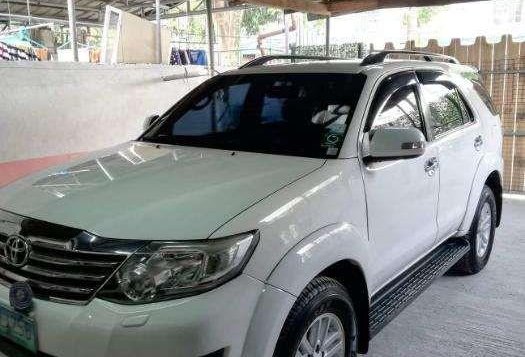 2012 Toyota Fortuner White FOR SALE