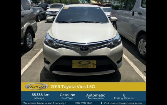 2015 Toyota Vios G AT for sale-1