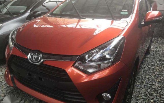 2017 Toyota Wigo 1.0G VVTi Manual Orange NEW LOOK