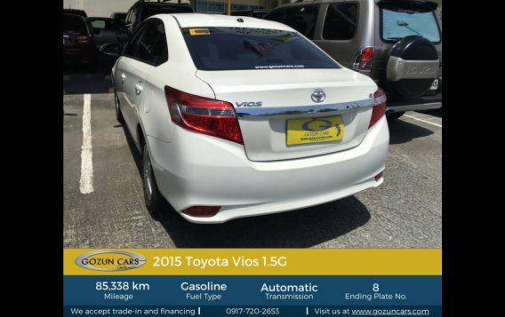 2015 Toyota Vios G AT for sale-2