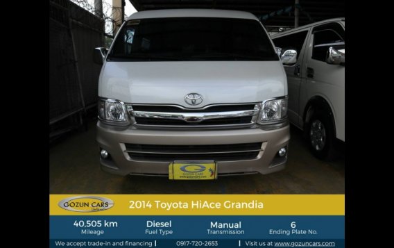 2014 Toyota Hiace GL Grandia MT for sale-1
