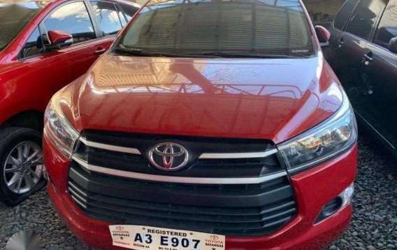 2018 Toyota Innova 2.8J Manual Red Mica