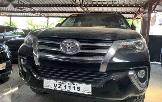 2017 Toyota Fortuner 2.8V 4x4 Automatic Black