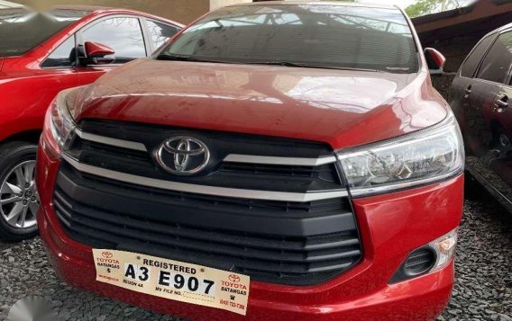 2018 Toyota Innova 2.8 J Manual Diesel Red MPV