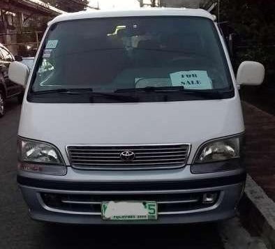 For sale only Toyota HiAce Grandia 99