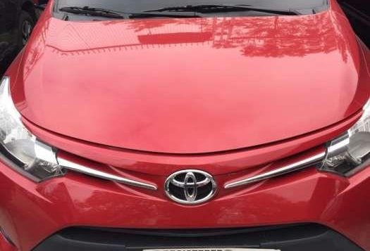 2018 Toyota Vios 13E AT red for sale