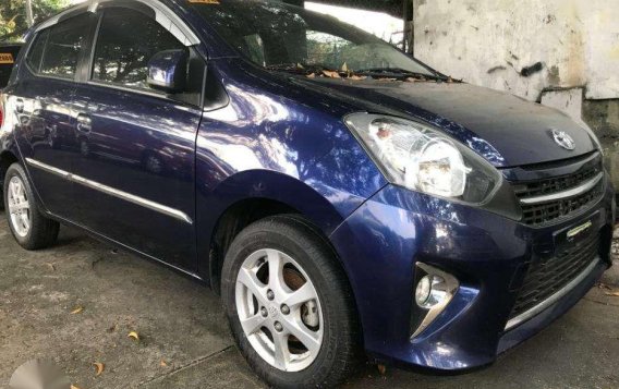 2016 Toyota Wigo 1.0 G Manual Blue Hatchback-2