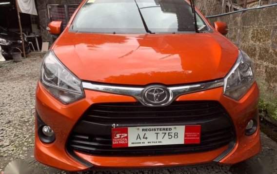 2018 TOYOTA Wigo 10 G Automatic Orange-1