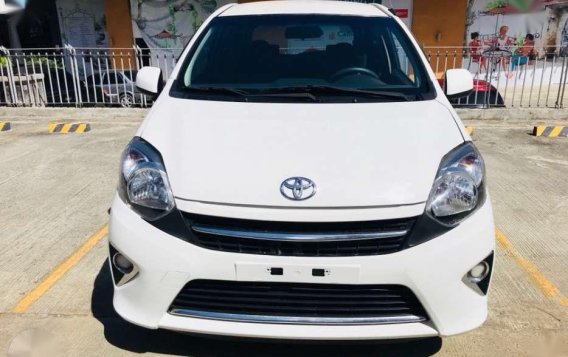 TOYOTA WIGO G MANUAL 2017 model gasoline