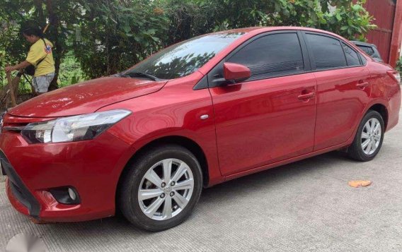 2018 Toyota Vios 1.3 E Dual Vvti Automatic Red Sedan