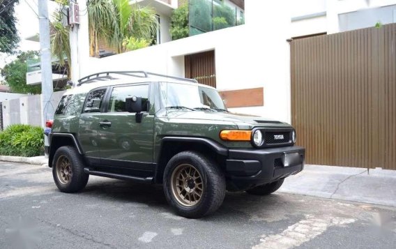 2014 TOYOTA Fj Cruiser At Limited Army Green-2