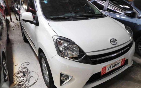 2017 Toyota Wigo 1.0G automatic white