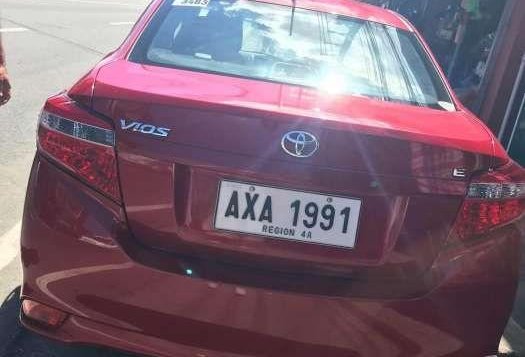 2015 Toyota Vios E MT for sale