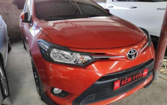 2016 Toyota Vios 1.3E automatic METALLIC ORANGE