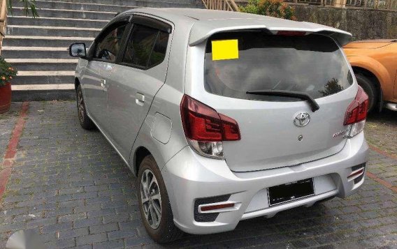 2018 Toyota Wigo 2018 G AT Silver (New Look)-1