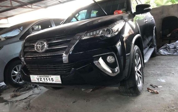 2017 Toyota Fortuner 2.8 V4x4 Automatic Black Color-2