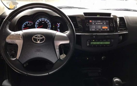 2015 Toyota Fortuner V AT VNT Diesel Black Edition Leather -7