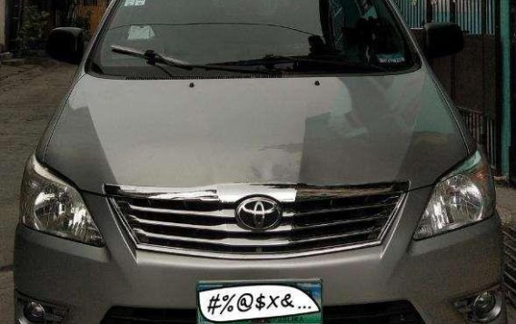 Toyota Innova E 2012 for sale 