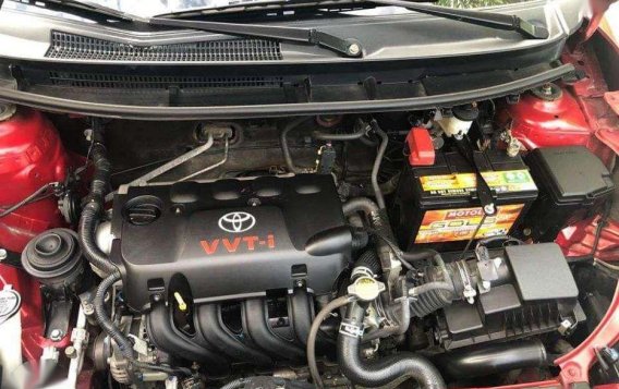 Toyota Vios 2013 Mica Red 1.3E Manual Transmission-3