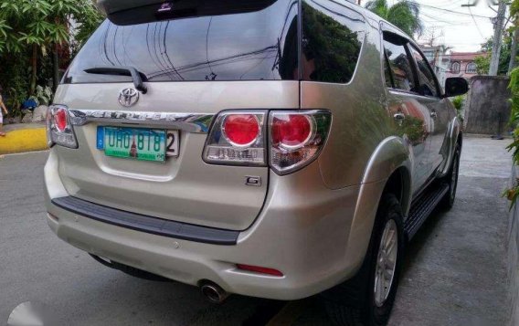 2013 Toyota Fortuner G for sale-4