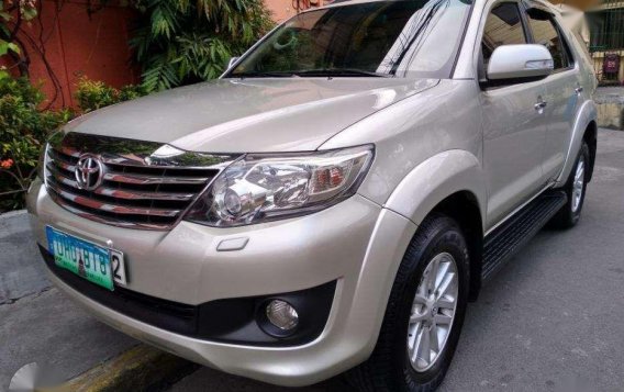 2013 Toyota Fortuner G for sale