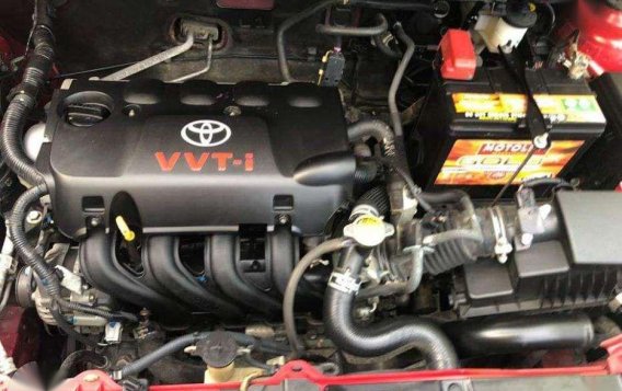 Toyota Vios 2013 Mica Red 1.3E Manual Transmission-4