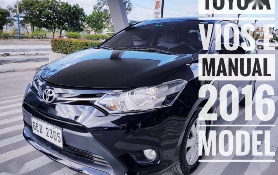 Toyota Vios E Manual 2016 --- 500K Negotiable