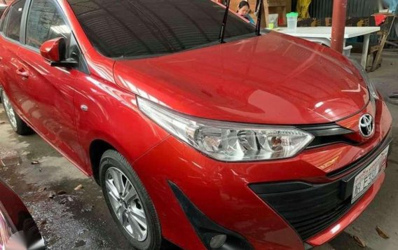 2018 Toyota Vios 1.3E manual NEWLOOK red