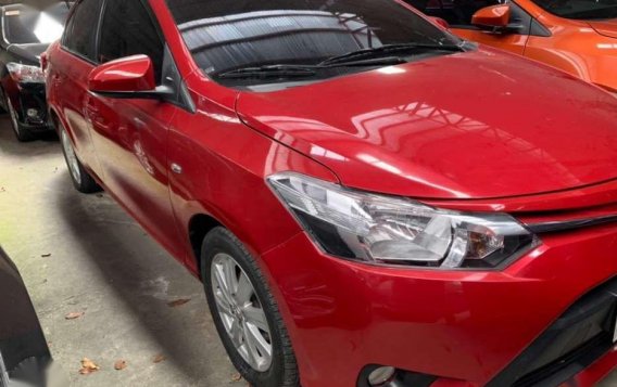 2018 TOYOTA Vios 13 E NEW LOOK Manual Red-1
