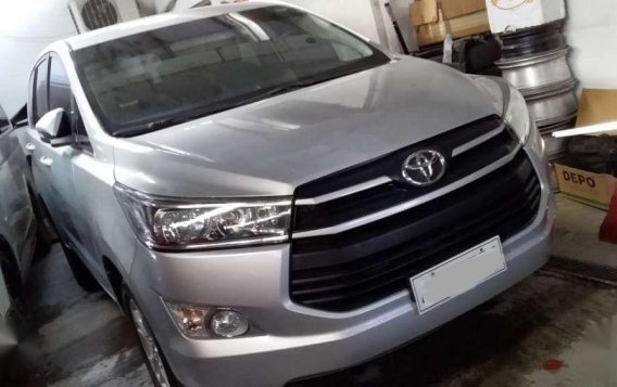 2017 Toyota Innova 2.8E Automatic Silver -1