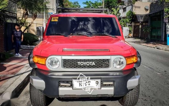 2016 Toyota FJ cruiser A/T 4x4 first owned lady driven-2