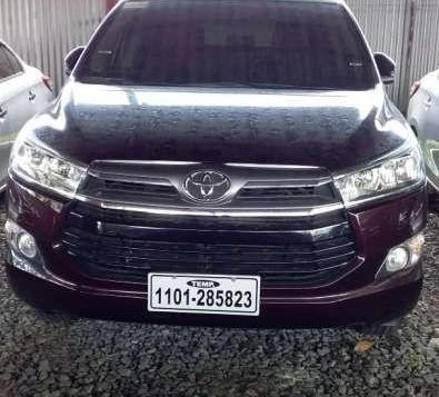 2017 Toyota Innova 2.8G Manual Blackish Red 