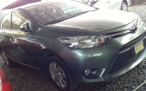 GRAB 2017 Toyota Vios 1.3E Automatic Jade Green -1