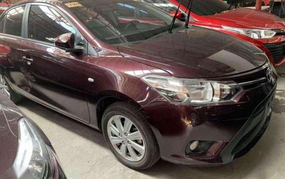 2017 Toyota Vios 1.3E automatic blackish red grab ready