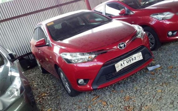 2018 Toyota Vios 1.3E Automatic Red -1