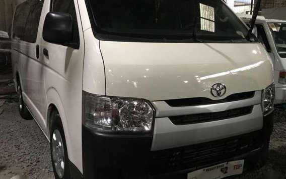 2018 Toyota Hiace Commuter 3.0L manual diesel 