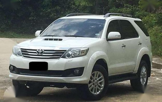 2013 Toyota Fortuner G D4d 4x2 1st owned Cebu plate Manual transm